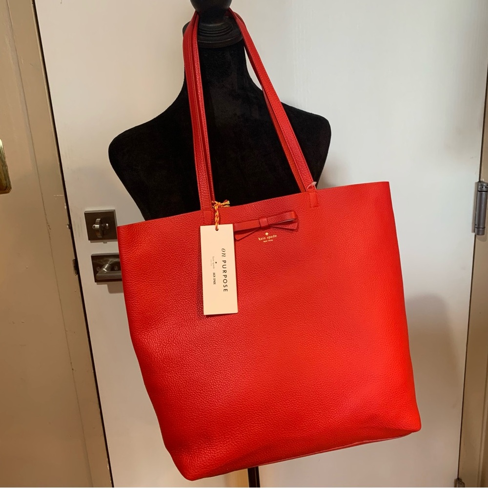 Kate Spade ON PURPOSE Women's Red Tote Bag